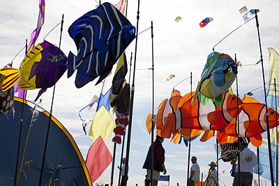 Poissons volants - Festival de Fréjus - © Norbert Pousseur