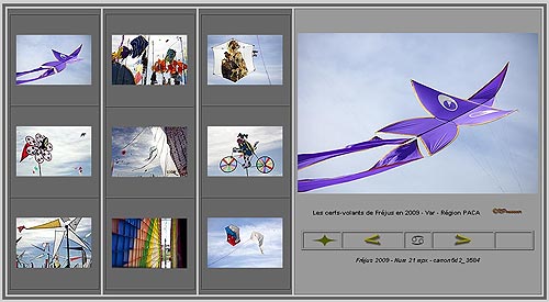 2ème ensemble des cerf-volants à Fréjus 2009 - © Norbert Pousseur