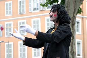 Chef d'orchestre de la  Compagnie Ducoin - © Norbert Pousseur