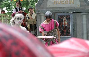 Groupe d'acteurs de la Compagnie DuCoin - © Norbert Pousseur