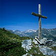 Croix dans les paturages alpins - © Norbert Pousseur