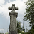 Croix de pierre sur colonne rectangulaire - © Norbert Pousseur
