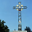 croix dans champ de Bourgogne - © Norbert Pousseur