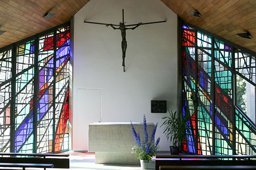 Intérieur de chapelle de Nessenlbach - © Norbert Pousseur