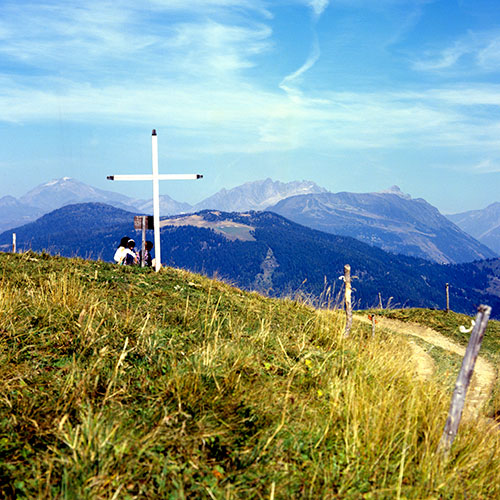 Croix du Mont-Joly, vers St Nicolas de Véroce - © Norbert Pousseur