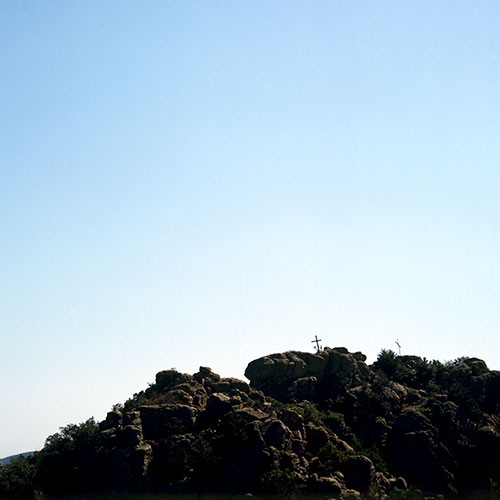 Plusieurs croix à Roquebrune - © Norbert Pousseur