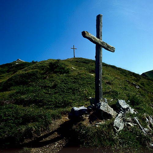 Multiples croix en haute Savoie - © Norbert Pousseur