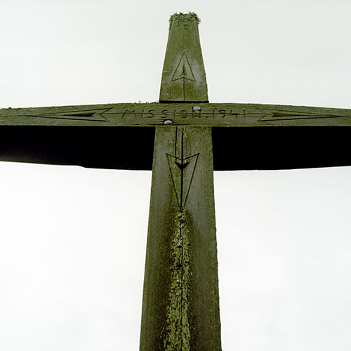 Croix de bois savoyarde - © Norbert Pousseur