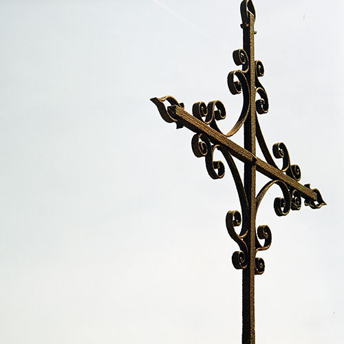Croix de fer forgé - © Norbert Pousseur