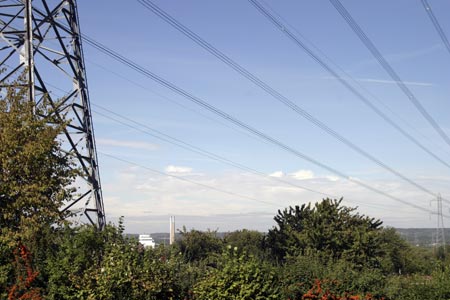 De la butte de Torcy - centrale Edf - © Norbert Pousseur