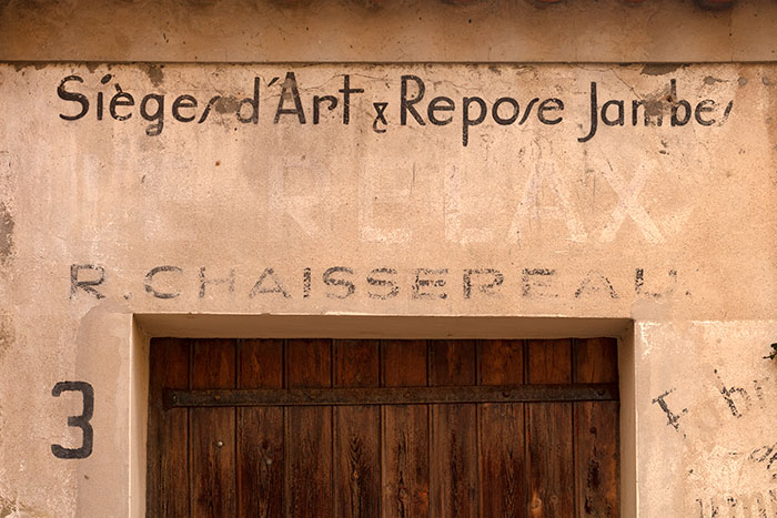 Enseigne murale popur siègess d'art - photographie © Norbert Pousseur