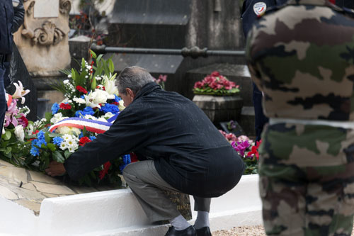 Depósito de flores del recuerdo - © Norbert Pousseur