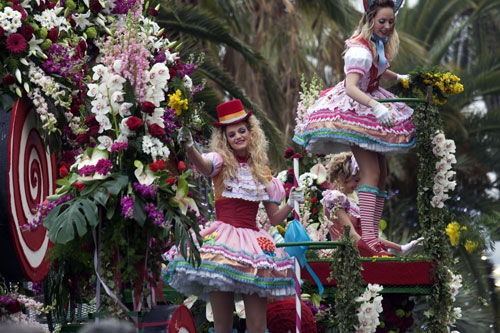 Carroza a flores, muy tradicional - © Norbert Pousseur