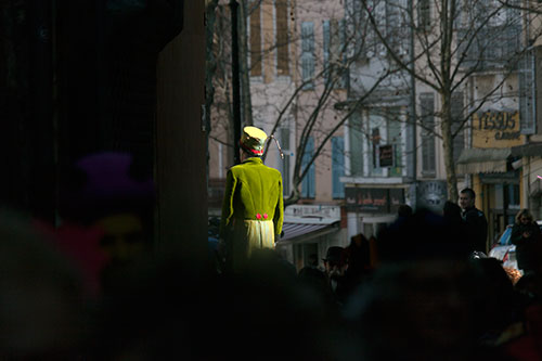 Redingote de terciopelo verde - © Norbert Pousseur