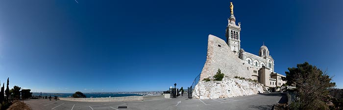 Notre-Dame de la Guardia en Marsella - © Norbert Pousseur