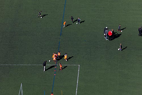 Entrenamiento de fútbol en Marsella - © Norbert Pousseur