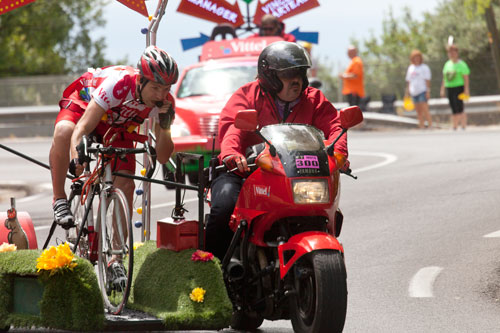 Ciclista motorizado - © Norbert Pousseur