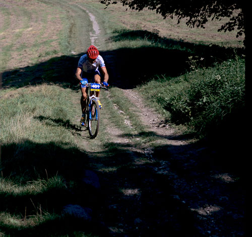 Carrera de caminata ciclista - © Norbert Pousseur