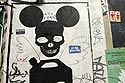 Mickey mouse en tête de mort, Graph’mur photographié par Norbert Pousseur ©