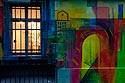 Porte de couleur - Graph’mur photographié par Norbert Pousseur ©