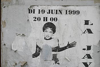 Le 30 juin 1990 à 20 h, Graph’mur photographié par Norbert Pousseur ©