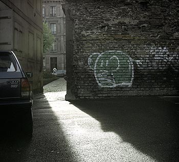 Eléphant en coin de ruelle, Graph’mur photographié par Norbert Pousseur ©