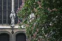 façade de l'église - Kattenstoet 2006 - fête des chats - Ieper - Ypres - © Norbert Pousseur