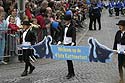 la bannière du défilé de 2006 - Kattenstoet 2006 - fête des chats - Ieper - Ypres - © Norbert Pousseur