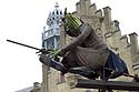 Le mannequin de la sorcière - Kattenstoet 2006 - fête des chats - Ieper - Ypres - © Norbert Pousseur