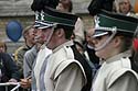 Les musiciens de la fanfare de fin de défilé - Kattenstoet 2006 - fête des chats - Ieper - Ypres - © Norbert Pousseur