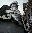 chevalier géant - Kattenstoet 1977 - fête des chats - Ieper - Ypres - © Norbert Pousseur