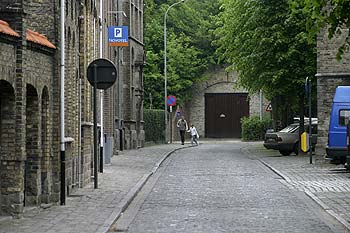 Rue près de l'enceinte - Ieper - Ypres - © Norbert Pousseur