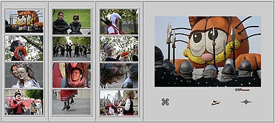 La préparation du Kattenstoet de 2006  - fête des chats - Ieper - Ypres - © Norbert Pousseur