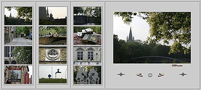 La ville d'Ypres en 2006 - Ieper © Norbert Pousseur