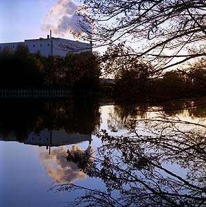 Usine d'incinération à St Thibault des Vignes - © Norbert Pousseur