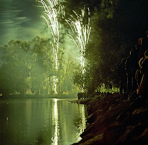 Feu d'artifice de Gournay - © Norbert Pousseur