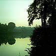 Coucher de soleil sur la Marne à Noisiel - © Norbert Pousseur