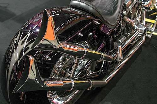 Harley-Davidson FXST 'Chopp Culture' - © Norbert Pousseur