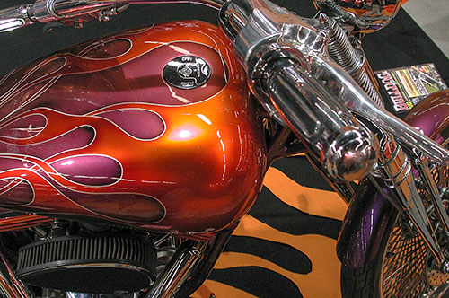 Harley-Davidson Softail Springer 'Caméléon' - © Norbert Pousseur