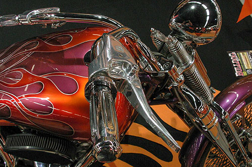 Harley-Davidson Softail Springer 'Caméléon' - © Norbert Pousseur