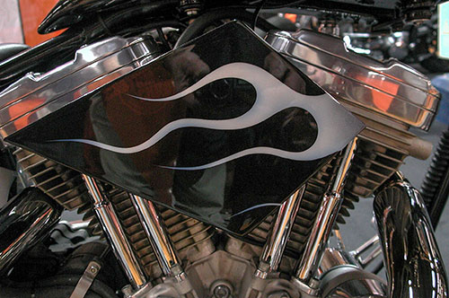 Harley-Davidson 883 Sportster  - © Norbert Pousseur