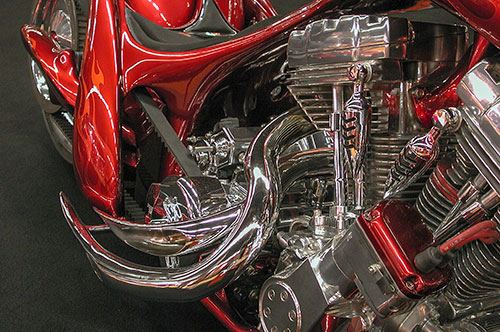 Harley-Davidson ' Twin cam - 2003 - Satanico pandemonium ' - © Norbert Pousseur