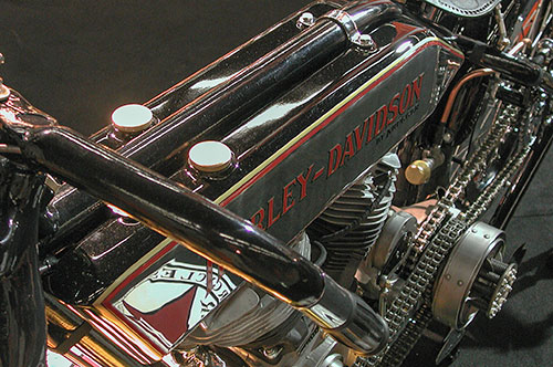 Harley-Davidson et Krugger ' FLH 79 - Maywood ' - © Norbert Pousseur