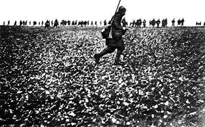 Algerian soldiers - photo 'Le Miroir', Great War - reproduction © Norbert Pousseur