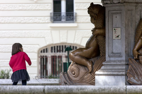 Girl in the red pullover - © Norbert Pousseur