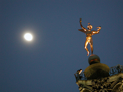 Spirit of liberty in the Bastille - © Norbert Pousseur