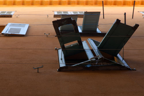 Shutters with folding shutters - © Norbert Pousseur