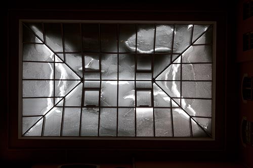 Window under the snow in Riga - © Norbert Pousseur