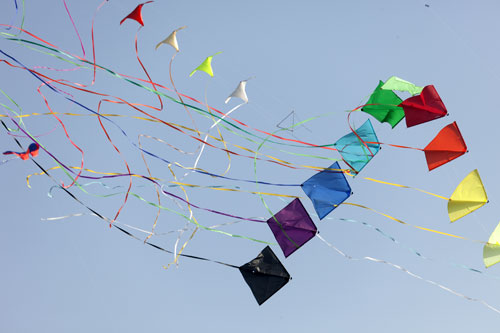 Cerfs-volants dansant - © Norbert Pousseur