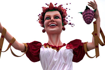 La reine du carnaval 2014 de Nice - © Norbert Pousseur